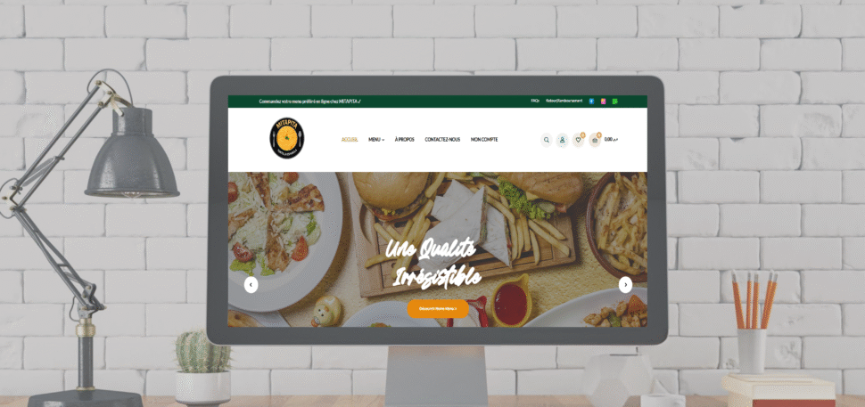 MITAPITA – Fast Food eCommerce
