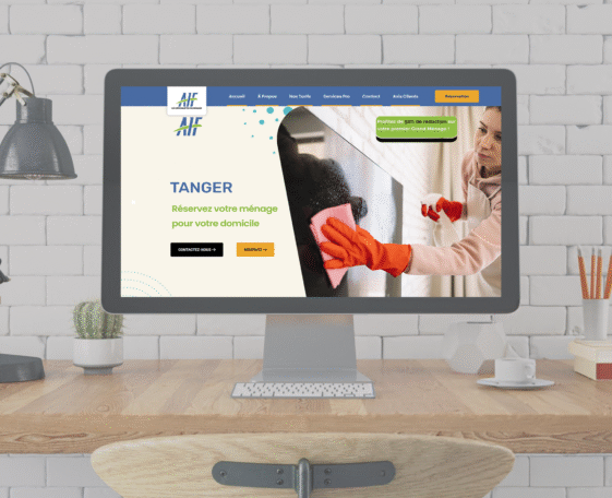 AIF Ménage – Site Reservation du ménage