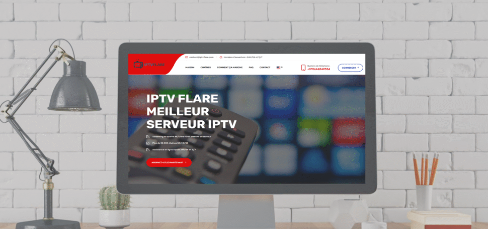IPTV Flare – Site Web de Streaming